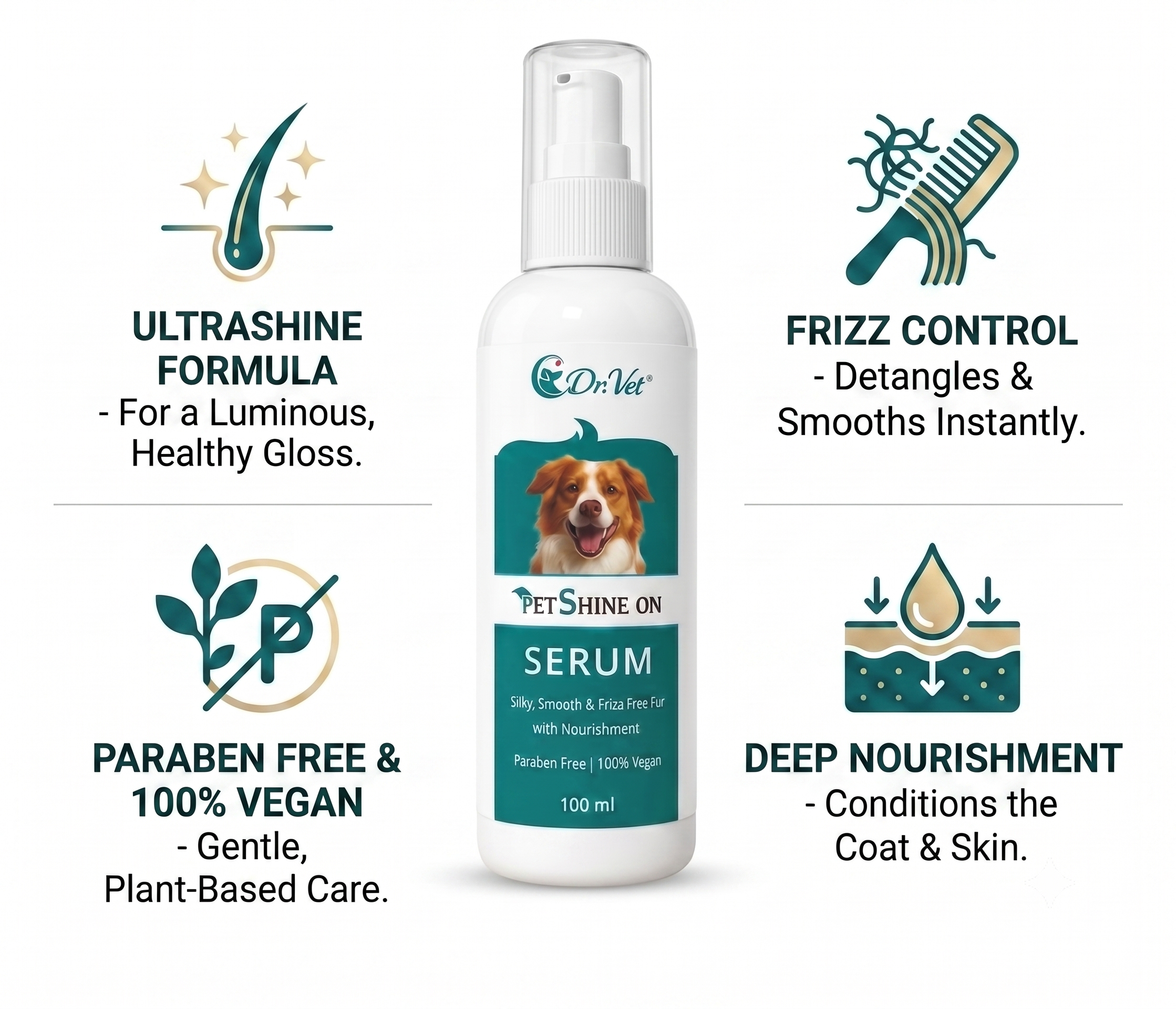 PET SHINE ON SERUM
